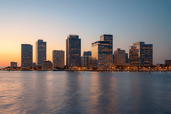 St. Petersburg skyline