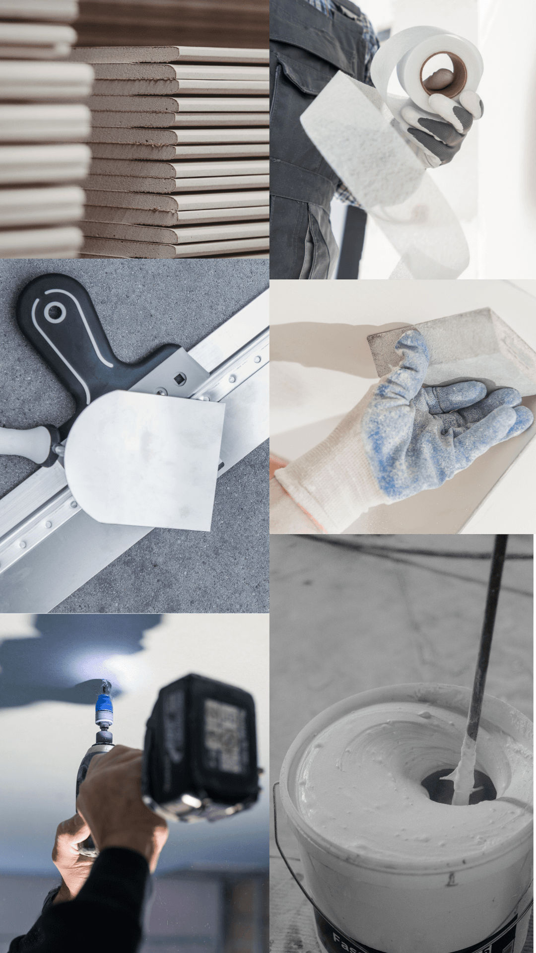 JCT Drywall tools and craftsmanship