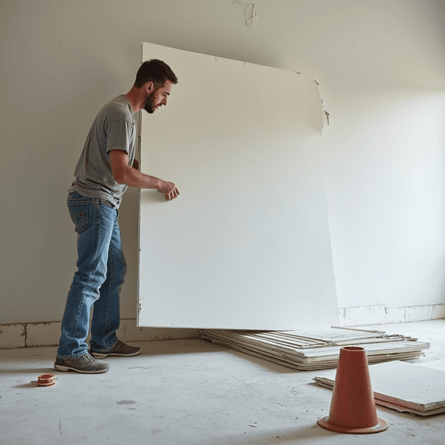 Drywall demolition and removal