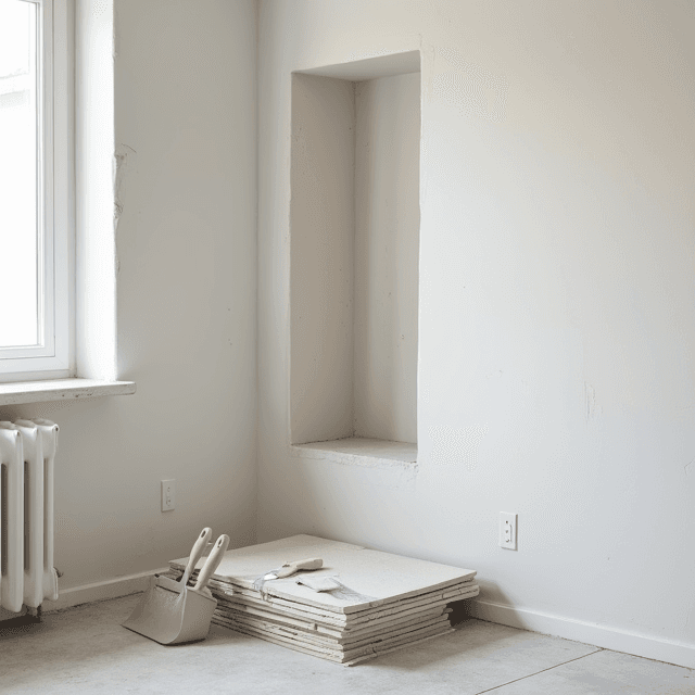 Drywall remodeling project